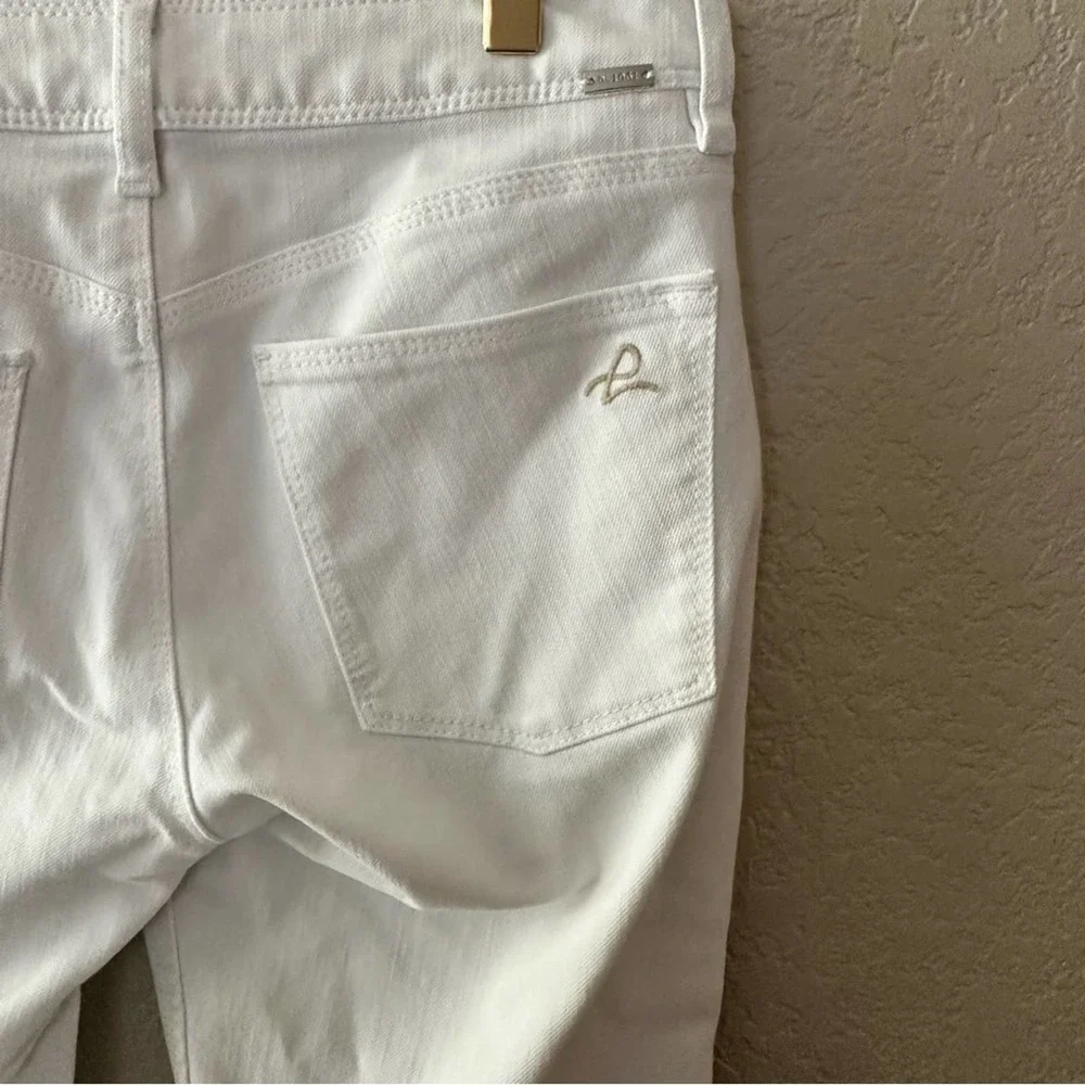 DL1961 Angel Skinny Ankle Jeans High Rise‎ Denim White Size 28